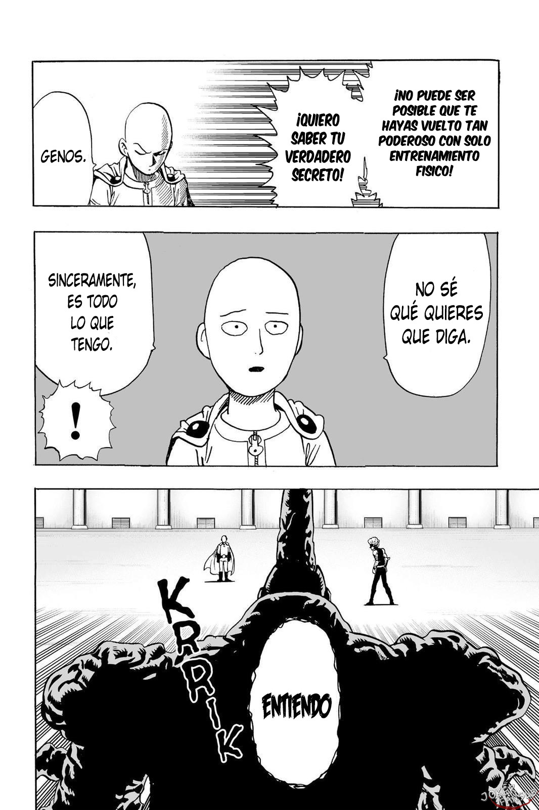 Read El hombre de un solo golpe ES Manga Online