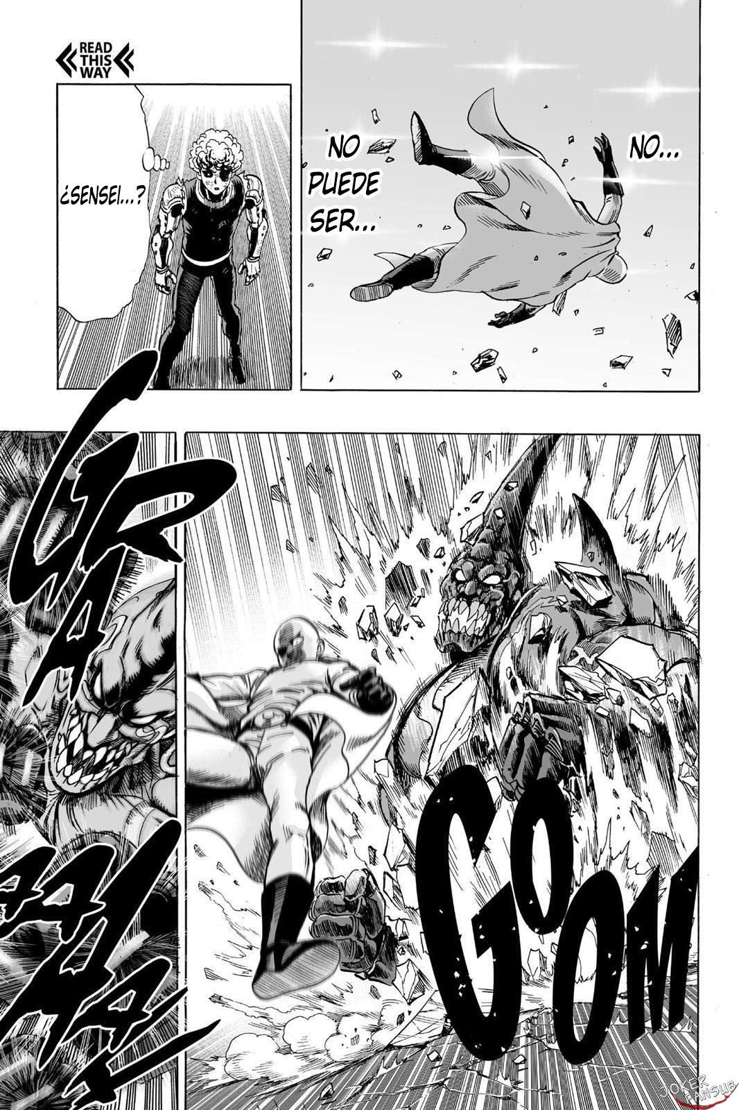 Read El hombre de un solo golpe ES Manga Online