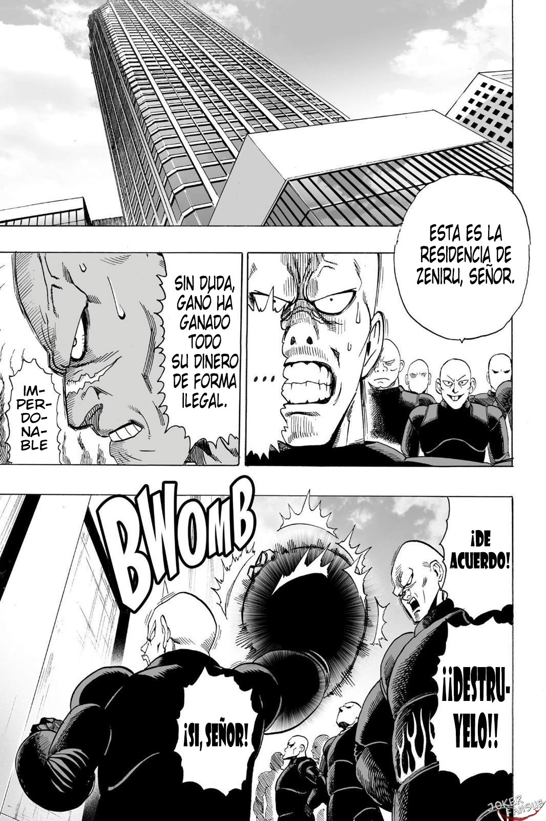 Read El hombre de un solo golpe ES Manga Online