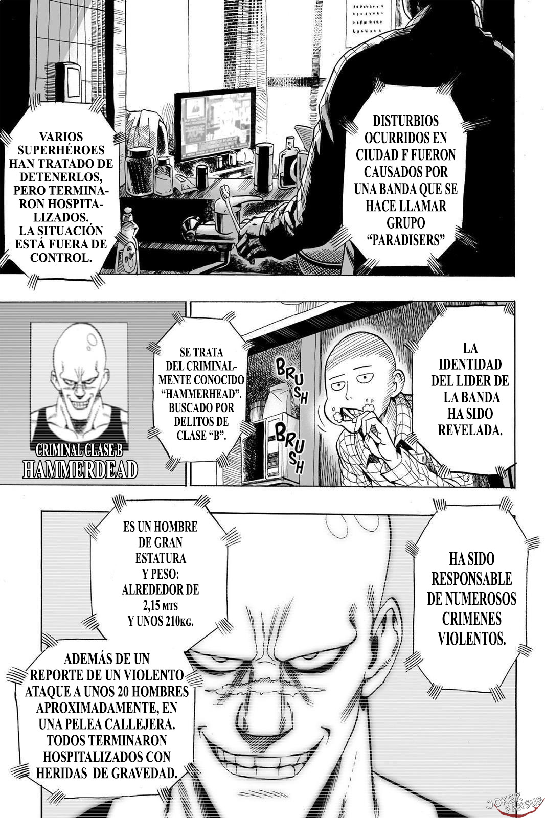 Read El hombre de un solo golpe ES Manga Online