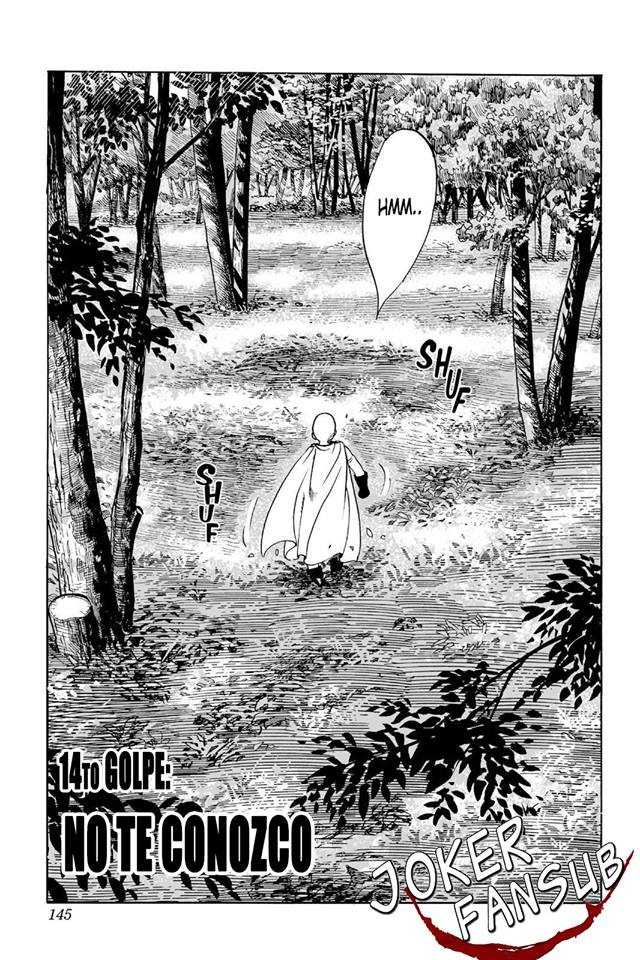 Read El hombre de un solo golpe ES Manga Online