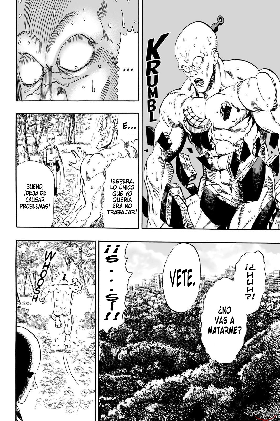 Read El hombre de un solo golpe ES Manga Online