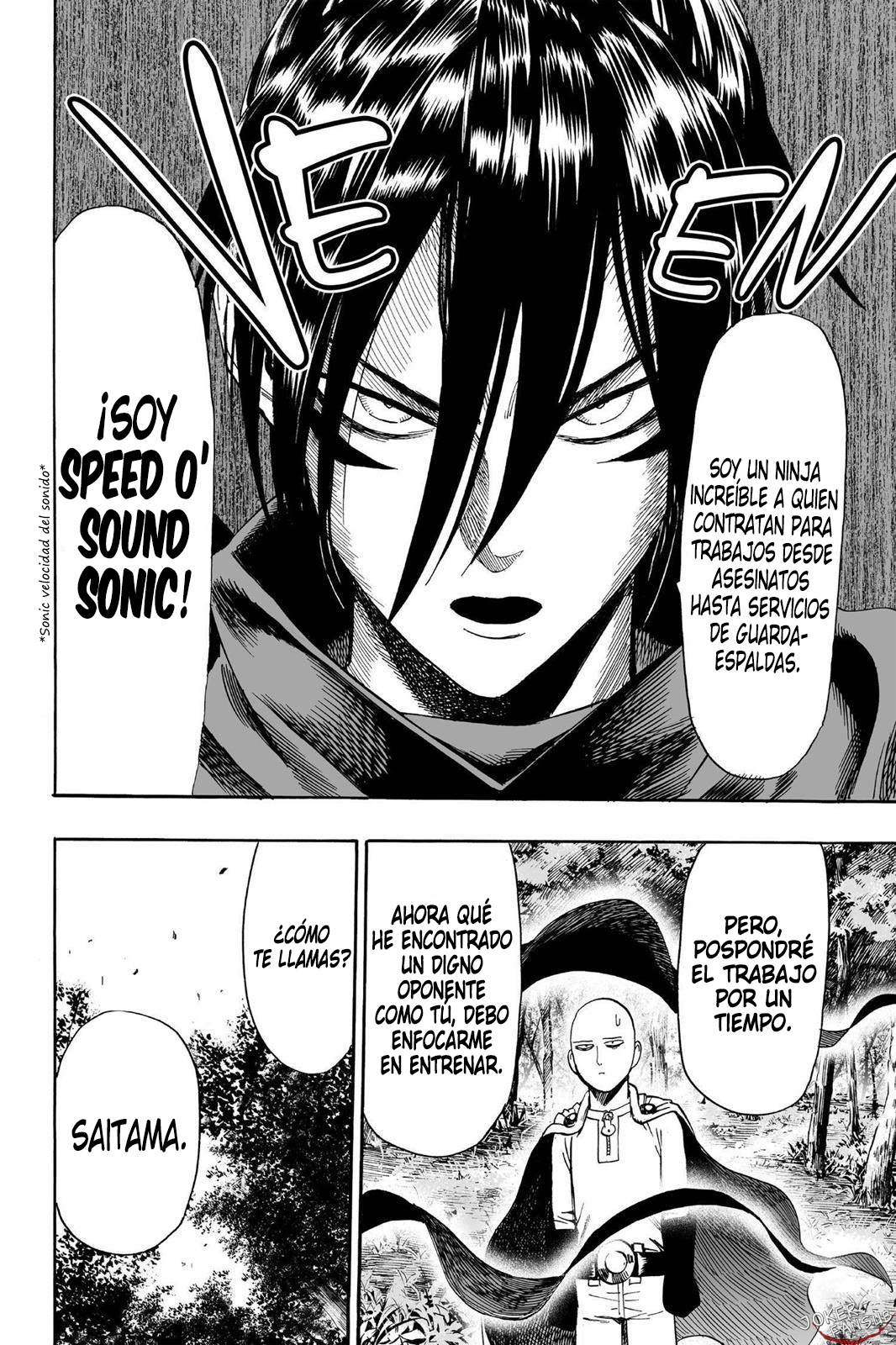 Read El hombre de un solo golpe ES Manga Online