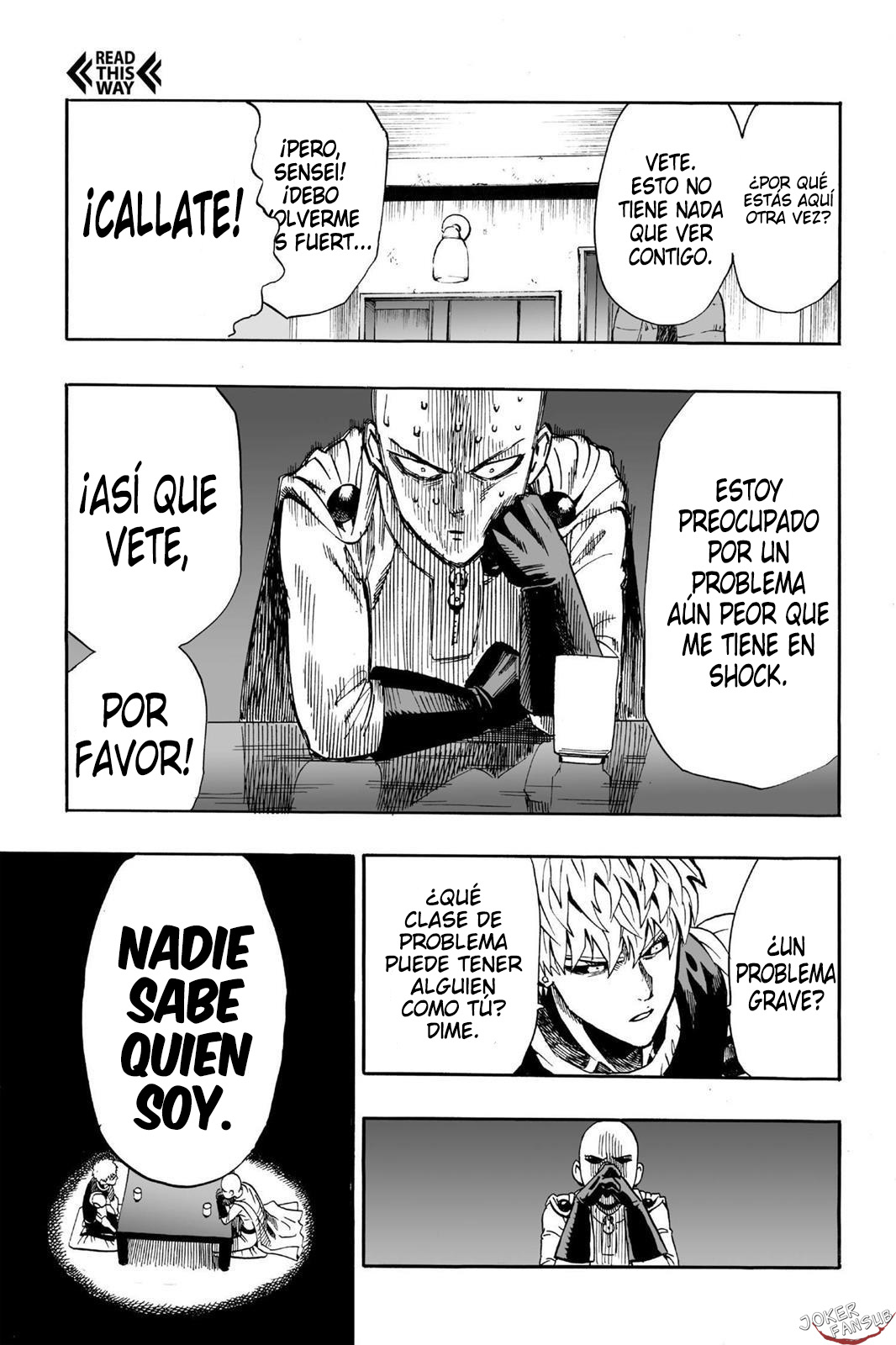 Read El hombre de un solo golpe ES Manga Online