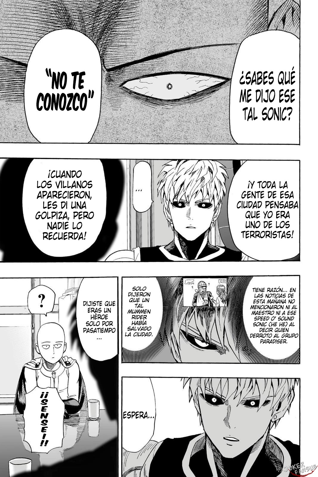 Read El hombre de un solo golpe ES Manga Online