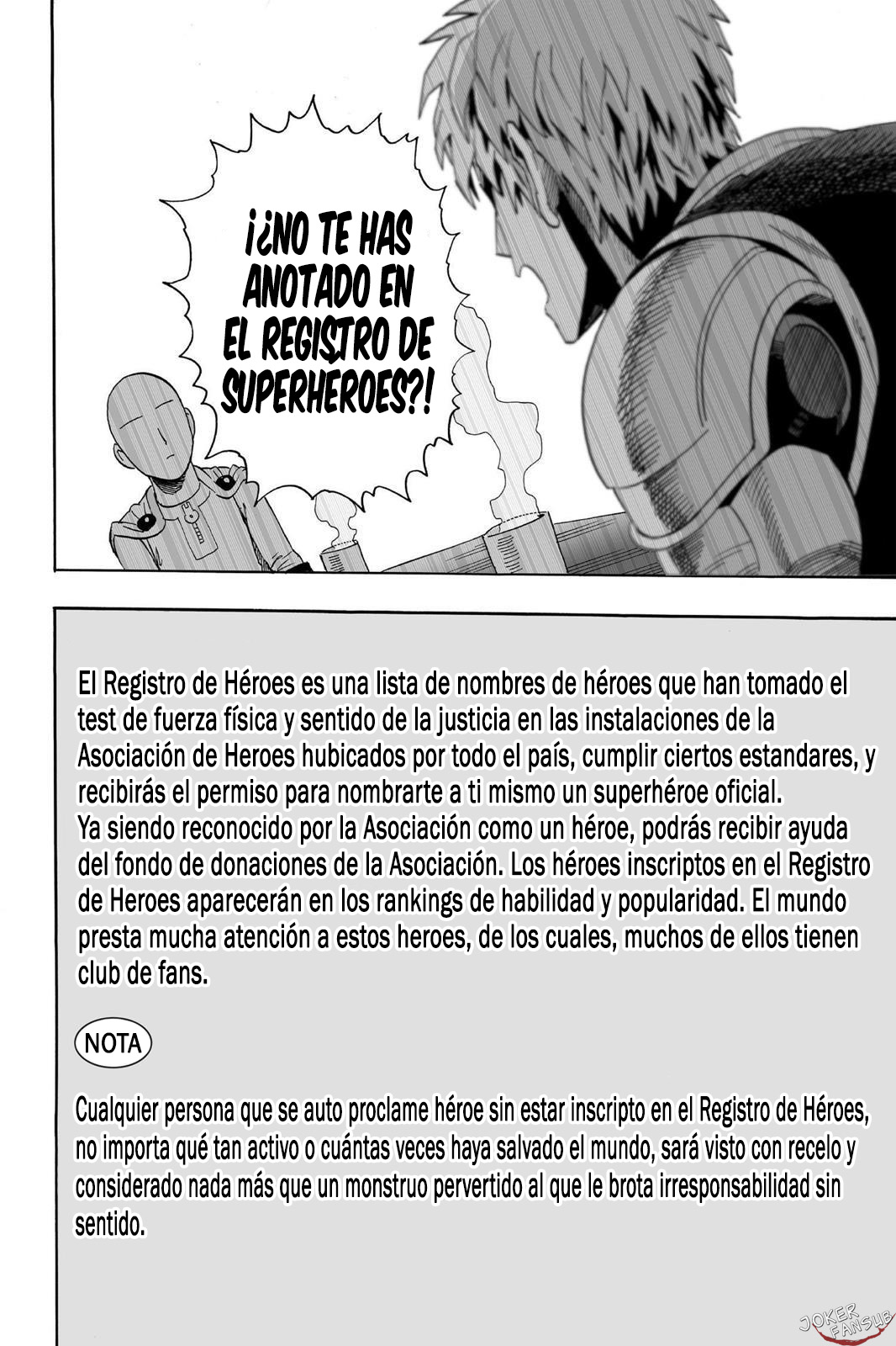 Read El hombre de un solo golpe ES Manga Online