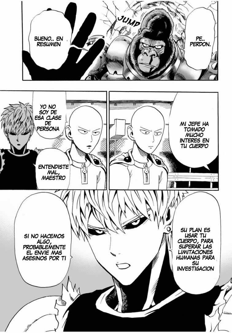 Read El hombre de un solo golpe ES Manga Online