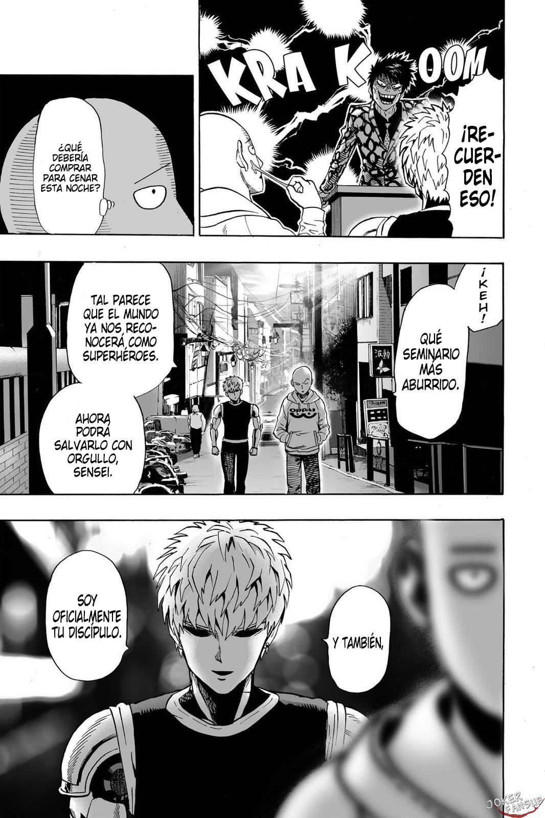 Read El hombre de un solo golpe ES Manga Online