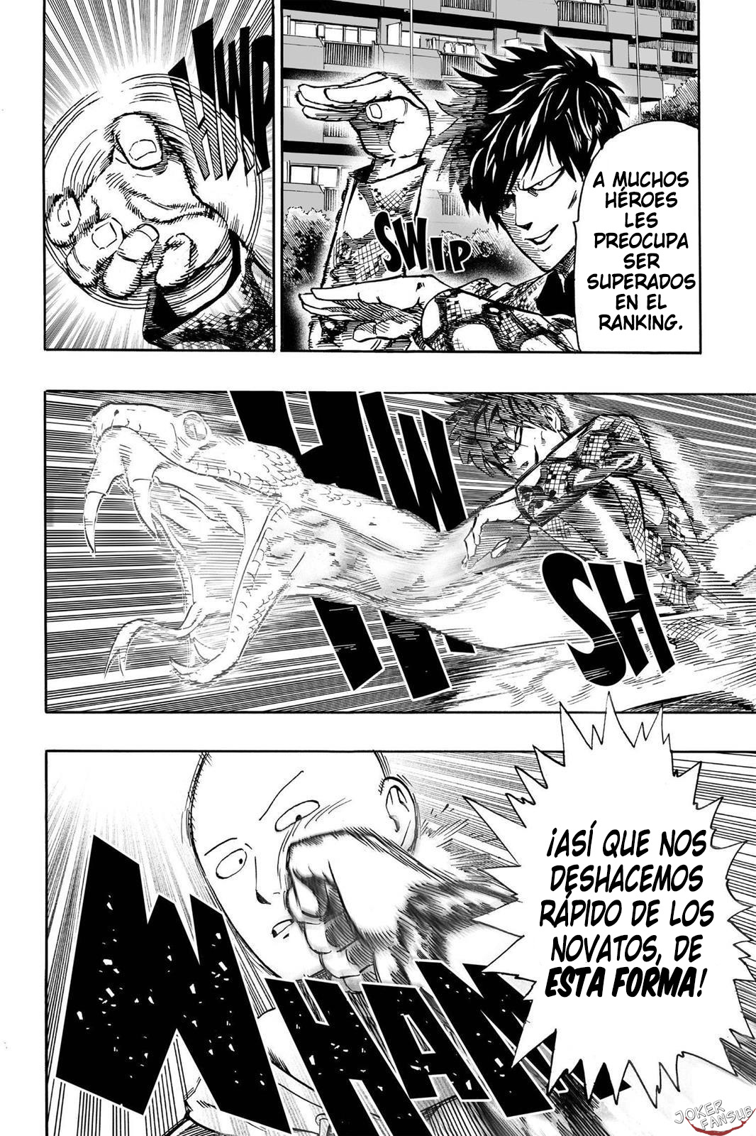 Read El hombre de un solo golpe ES Manga Online