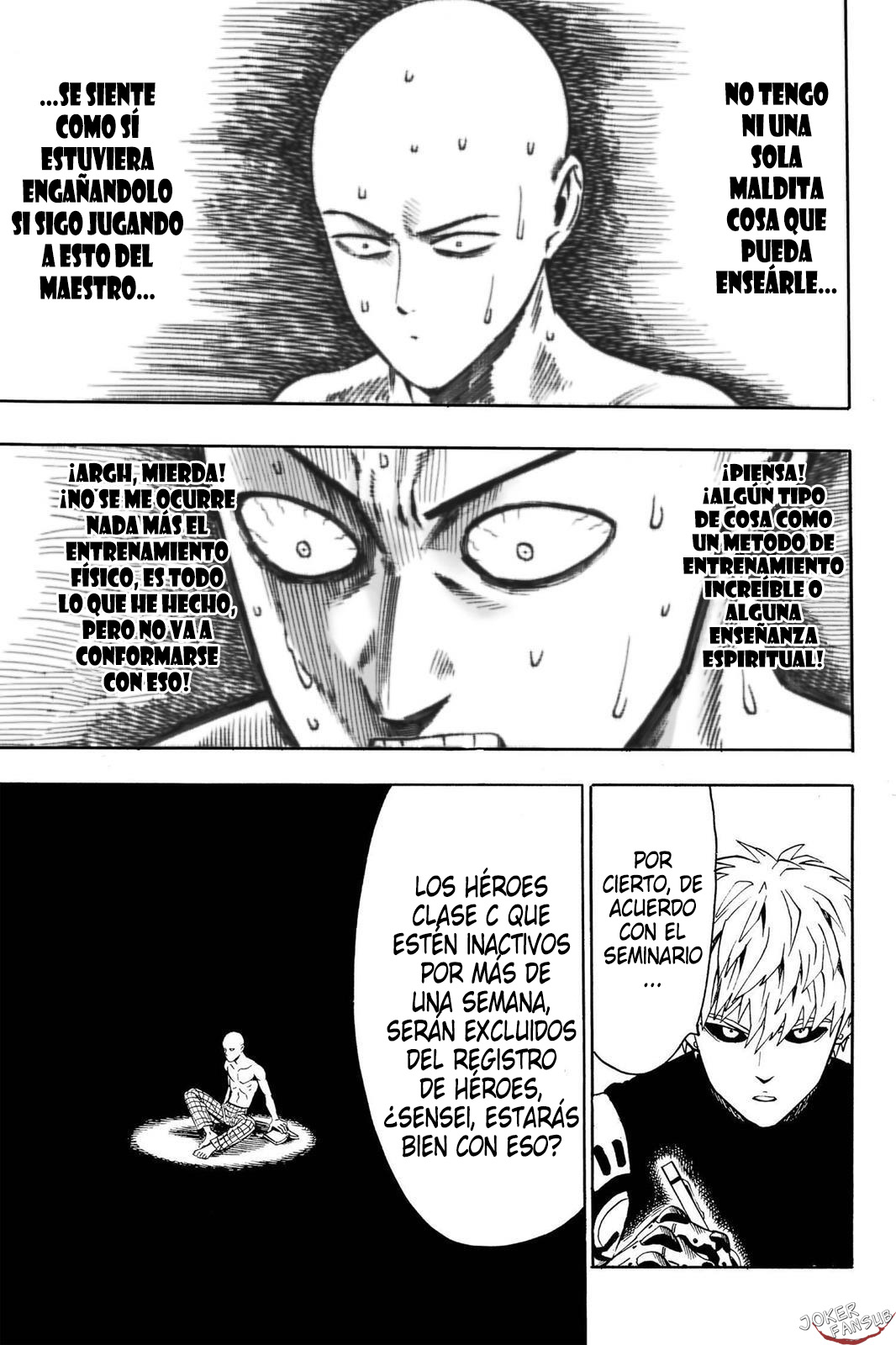 Read El hombre de un solo golpe ES Manga Online