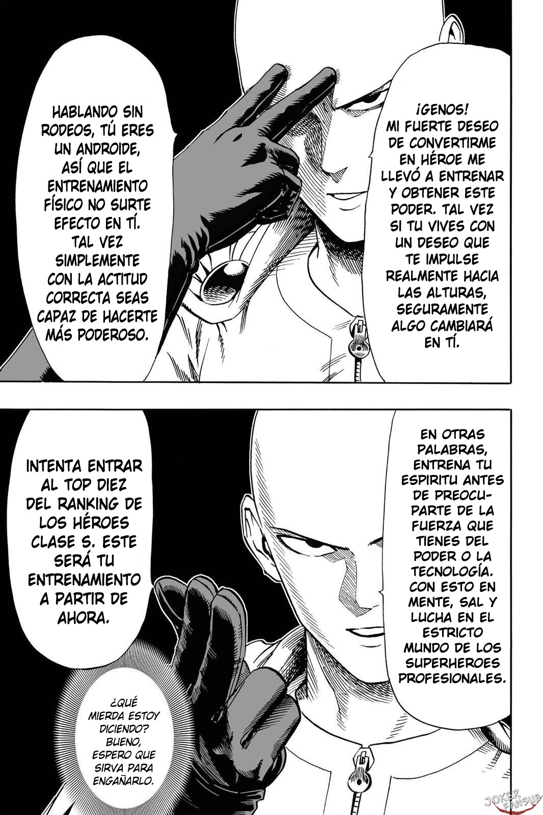 Read El hombre de un solo golpe ES Manga Online