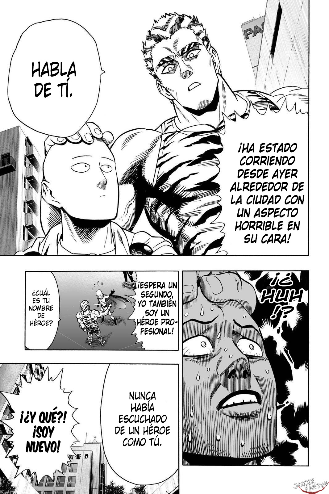 Read El hombre de un solo golpe ES Manga Online