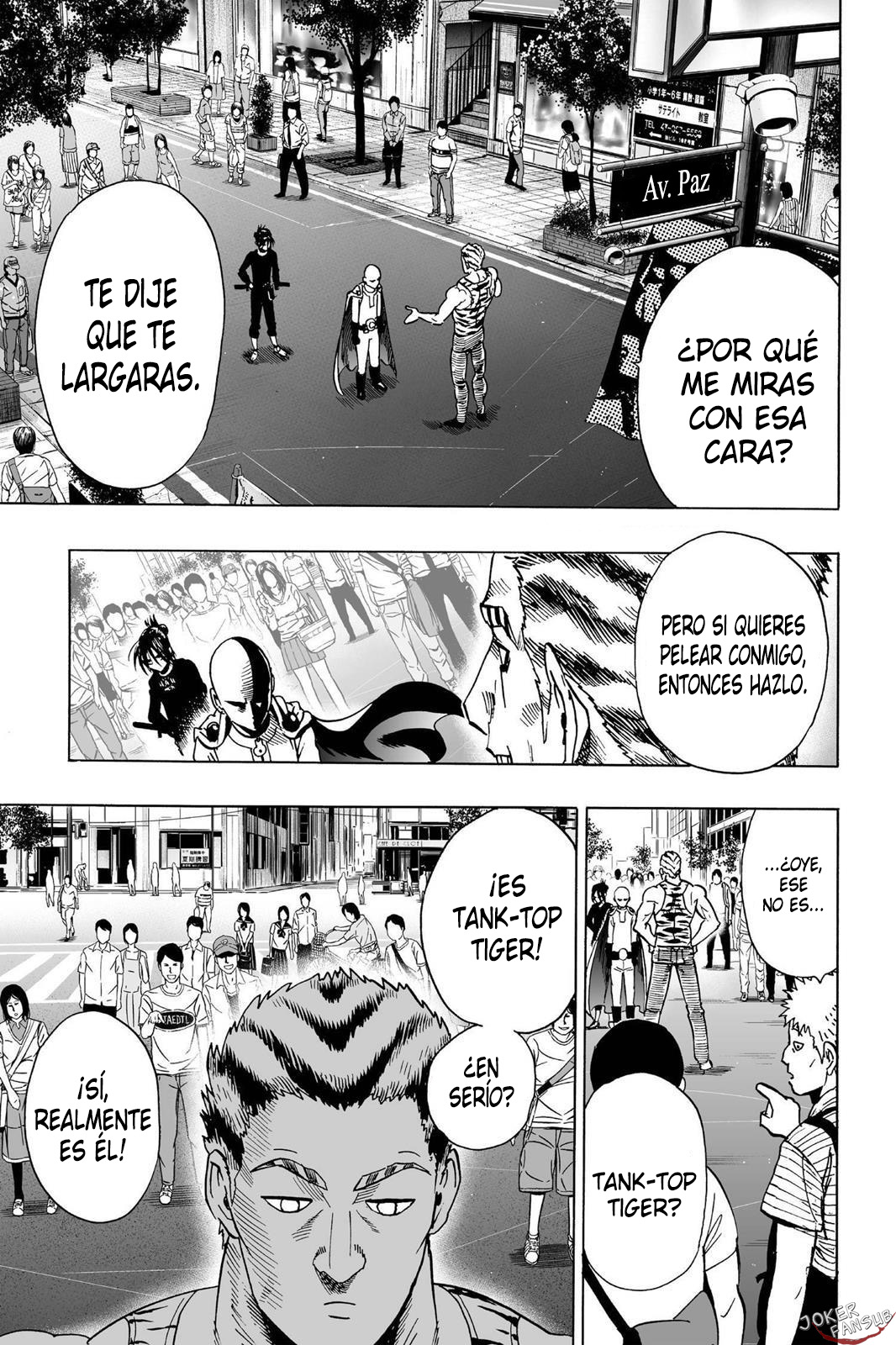 Read El hombre de un solo golpe ES Manga Online