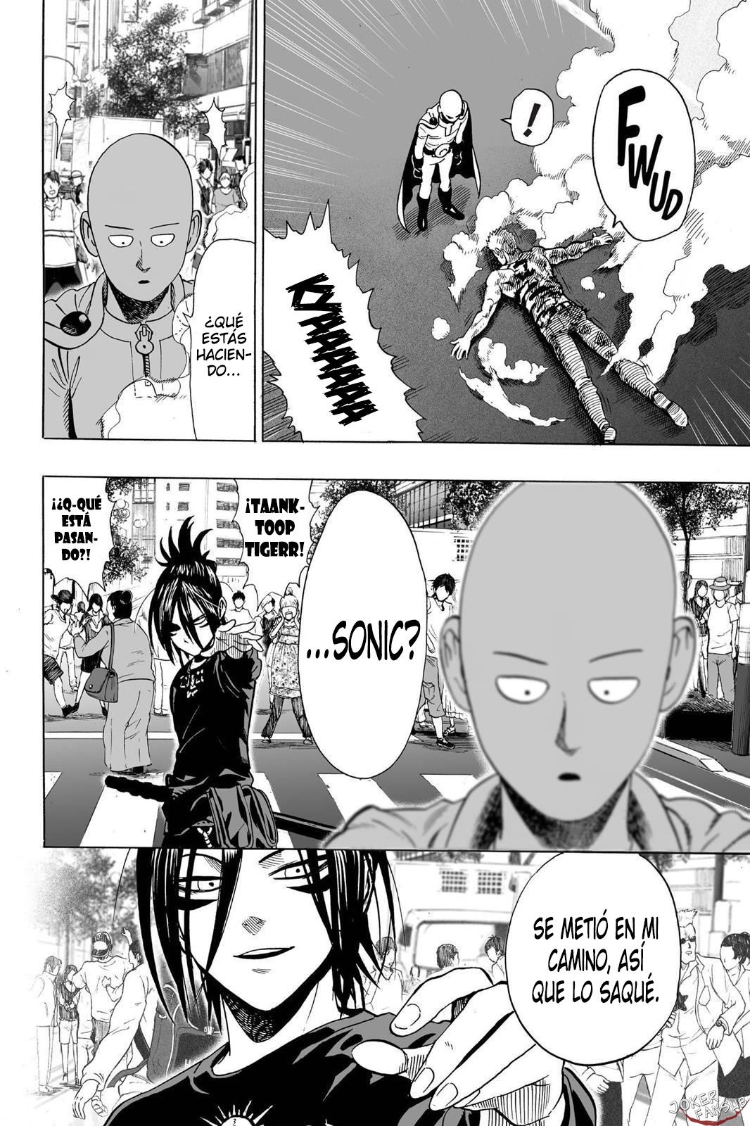 Read El hombre de un solo golpe ES Manga Online