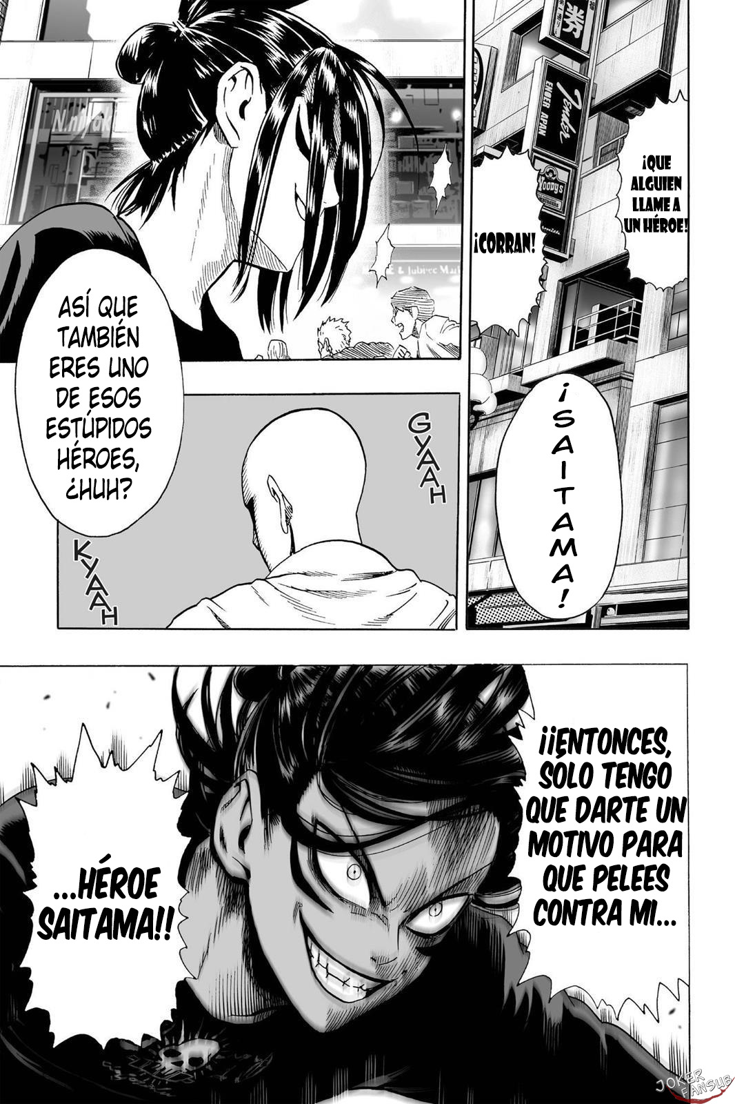 Read El hombre de un solo golpe ES Manga Online