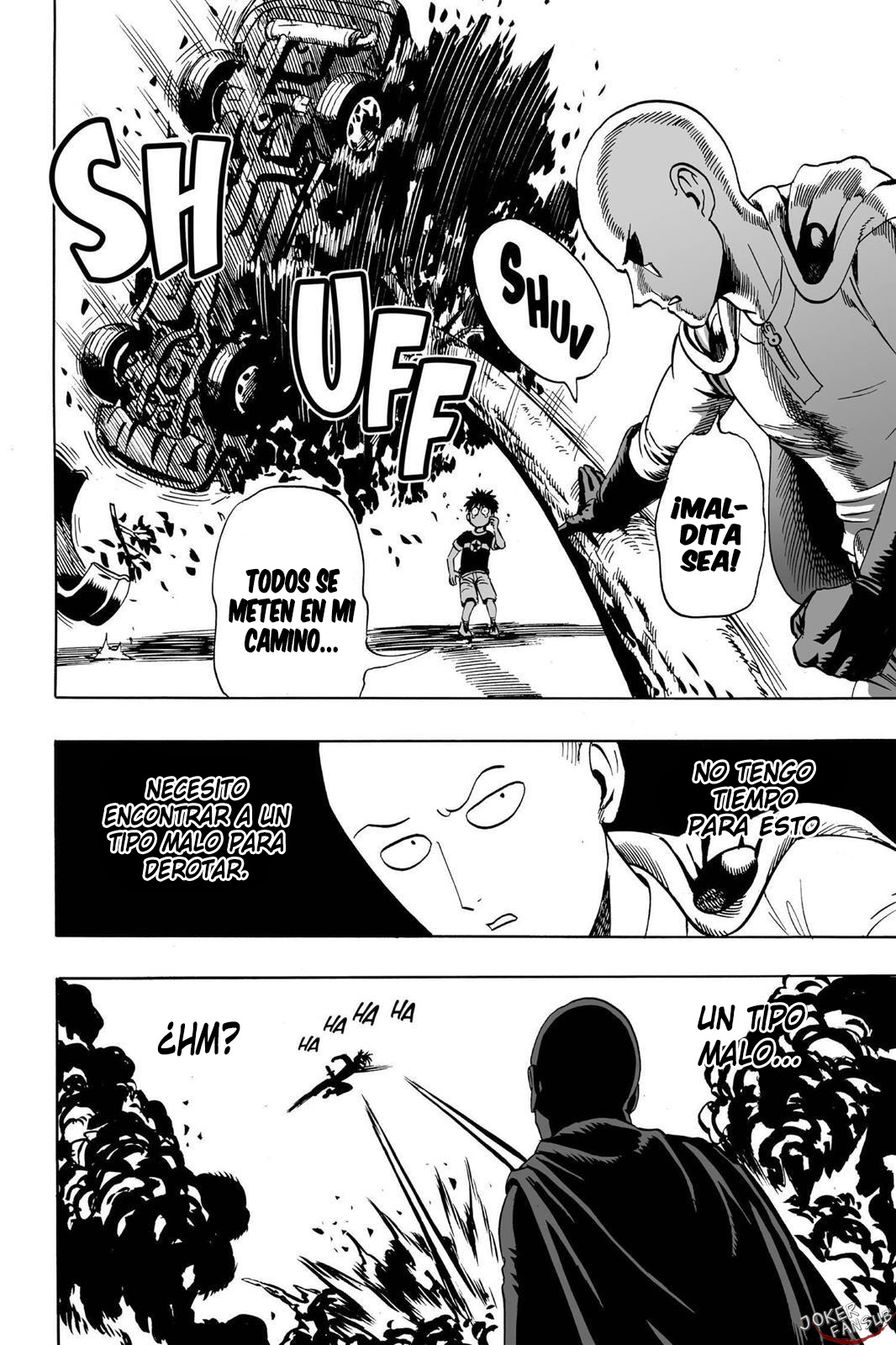 Read El hombre de un solo golpe ES Manga Online