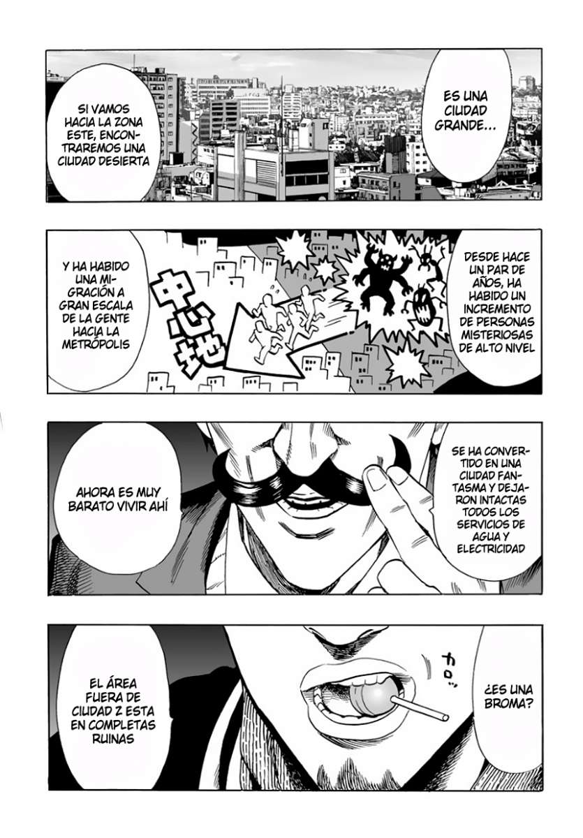 Read El hombre de un solo golpe ES Manga Online