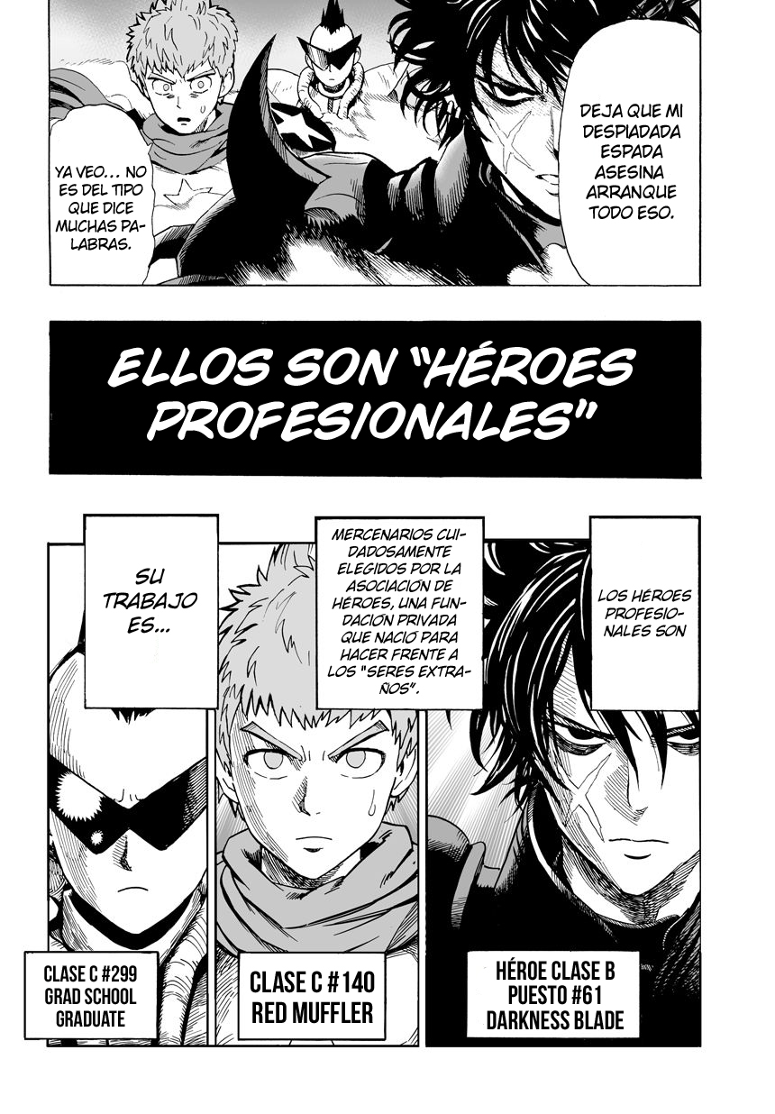 Read El hombre de un solo golpe ES Manga Online