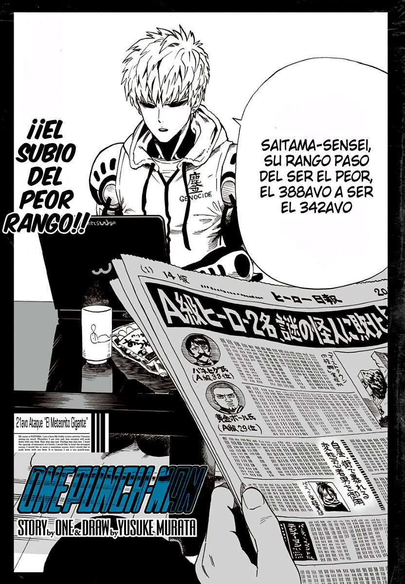 Read El hombre de un solo golpe ES Manga Online