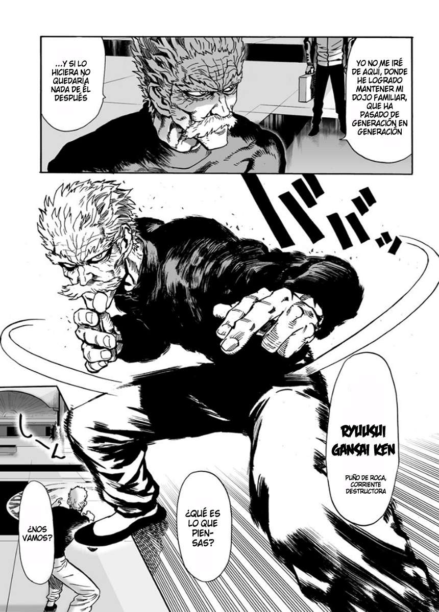 Read El hombre de un solo golpe ES Manga Online