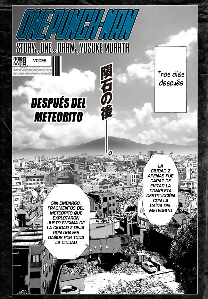 Read El hombre de un solo golpe ES Manga Online