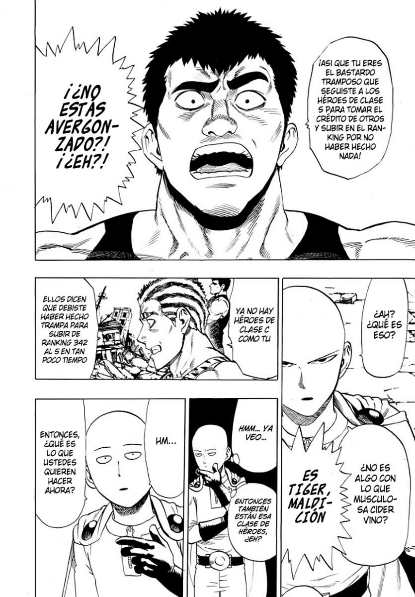 Read El hombre de un solo golpe ES Manga Online