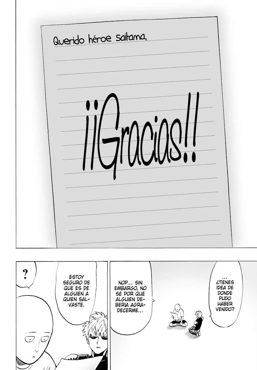 Read El hombre de un solo golpe ES Manga Online