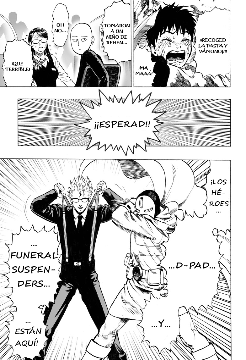 Read El hombre de un solo golpe ES Manga Online