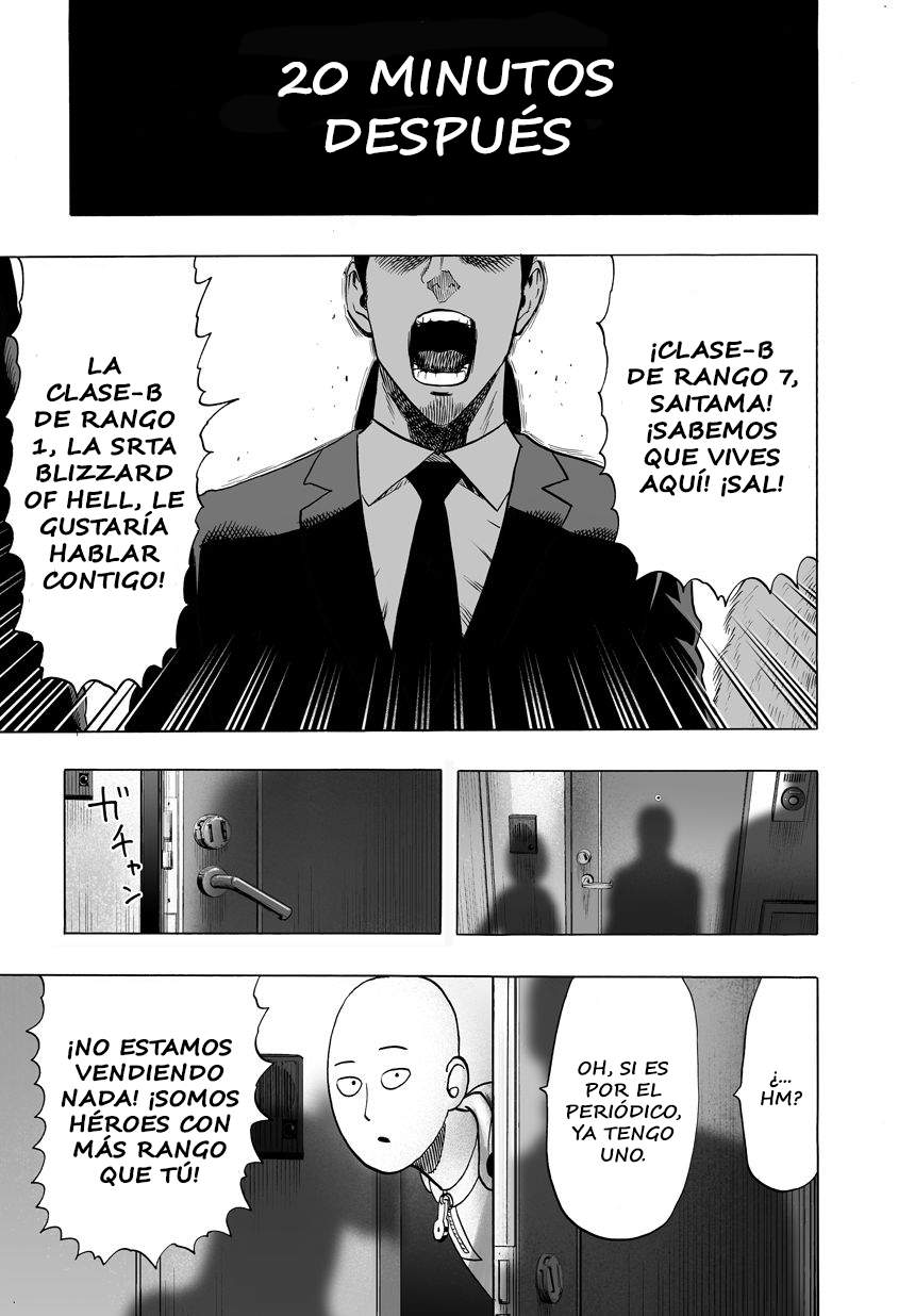 Read El hombre de un solo golpe ES Manga Online