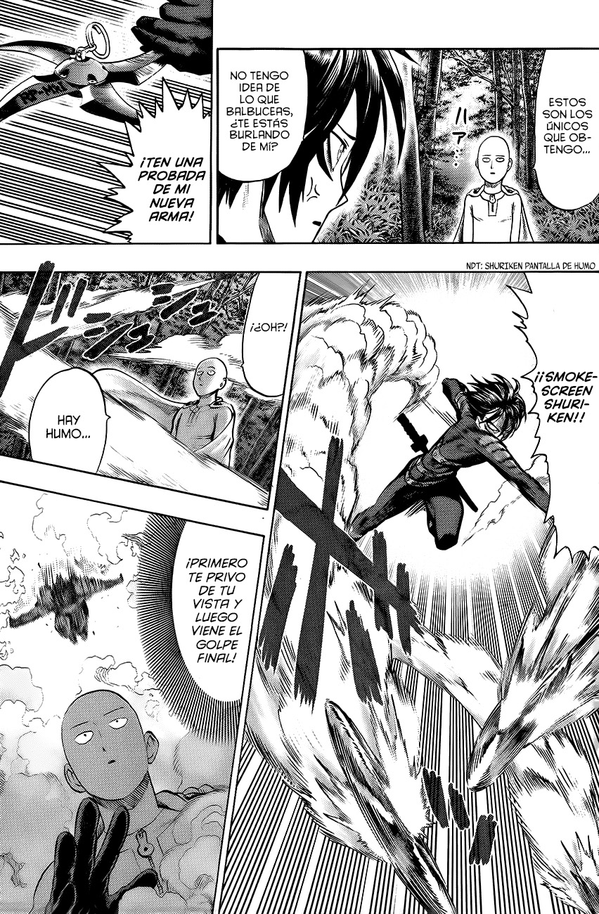 Read El hombre de un solo golpe ES Manga Online