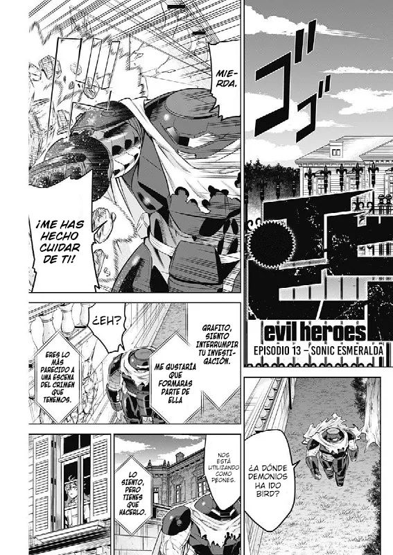 Read Evil Heros ES Manga Online