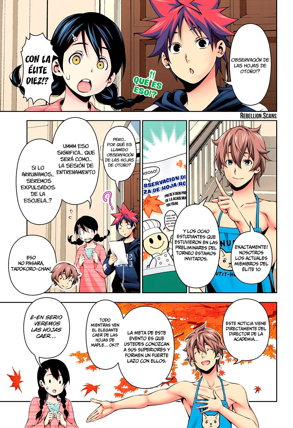 Read Food Wars! Shokugeki no Soma ES Manga Online