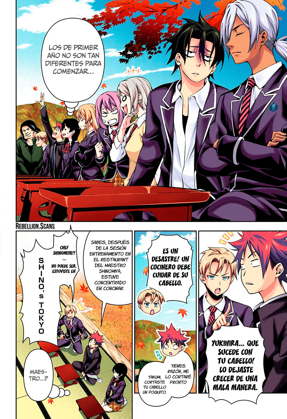 Read Food Wars! Shokugeki no Soma ES Manga Online