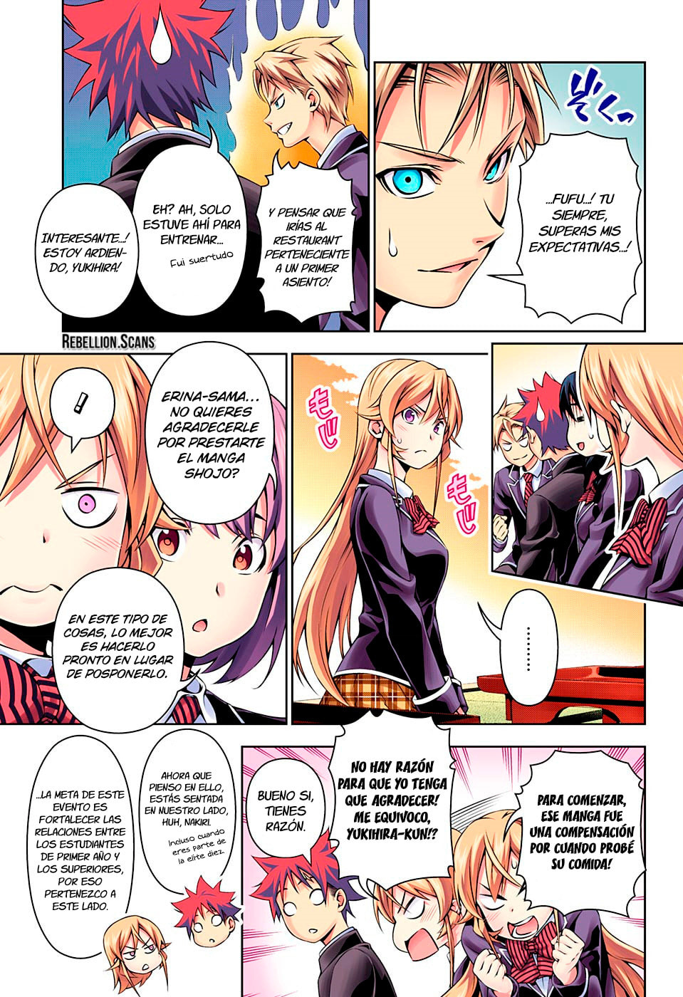 Read Food Wars! Shokugeki no Soma ES Manga Online