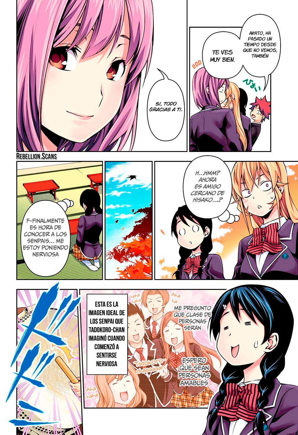 Read Food Wars! Shokugeki no Soma ES Manga Online