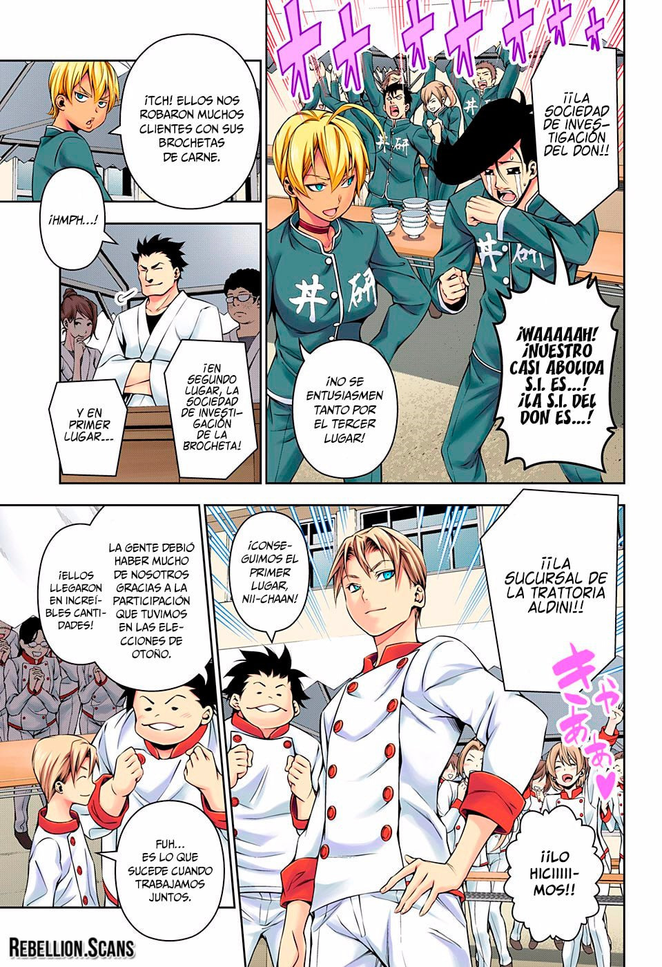 Read Food Wars! Shokugeki no Soma ES Manga Online