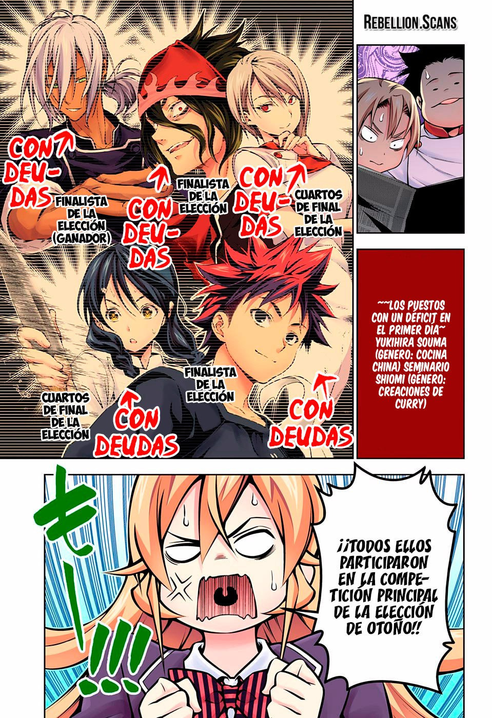 Read Food Wars! Shokugeki no Soma ES Manga Online