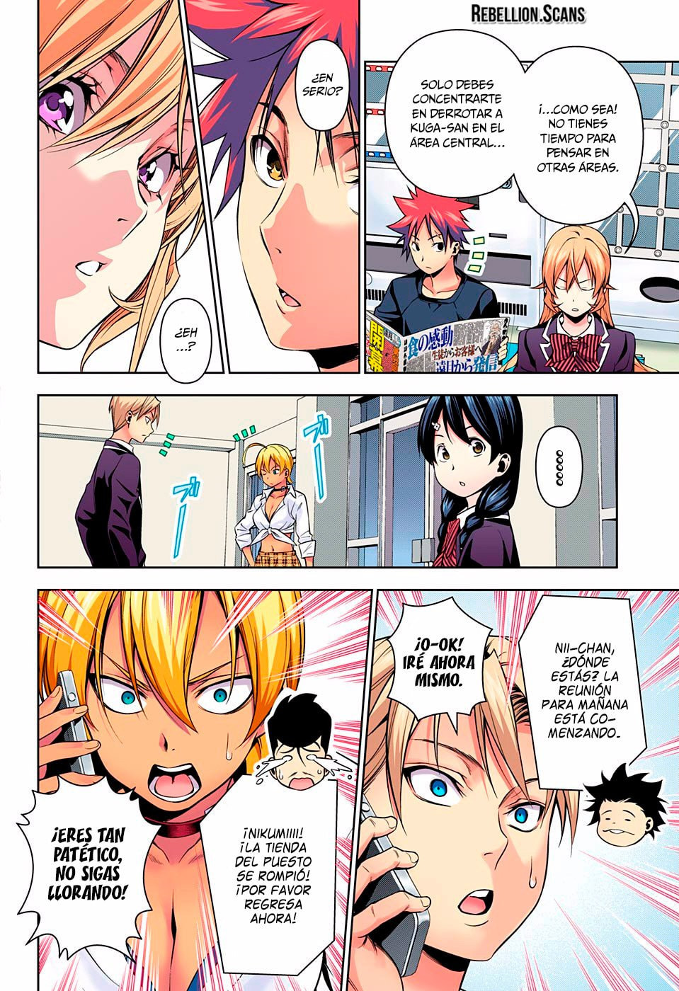 Read Food Wars! Shokugeki no Soma ES Manga Online