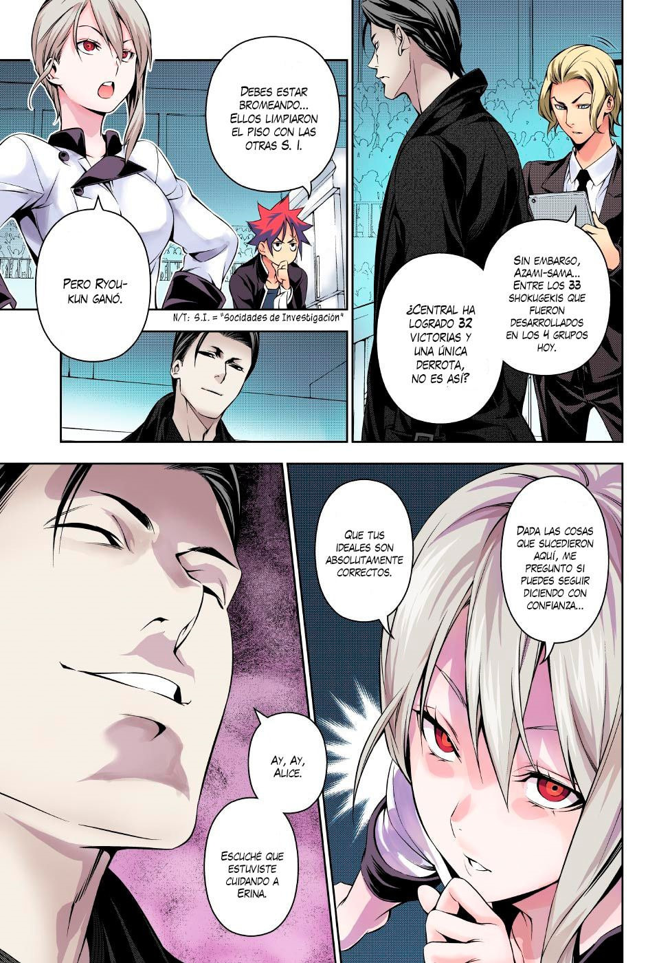 Read Food Wars! Shokugeki no Soma ES Manga Online