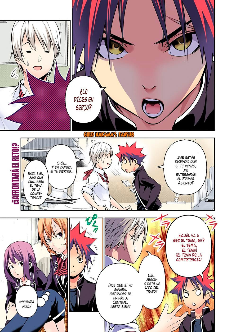 Read Food Wars! Shokugeki no Soma ES Manga Online