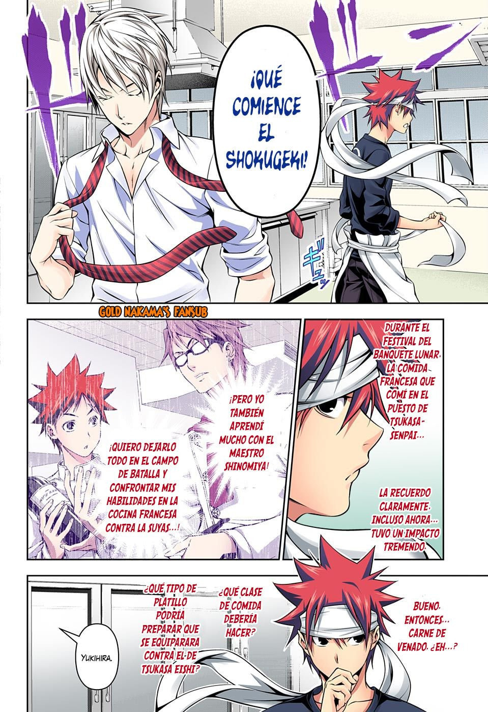 Read Food Wars! Shokugeki no Soma ES Manga Online