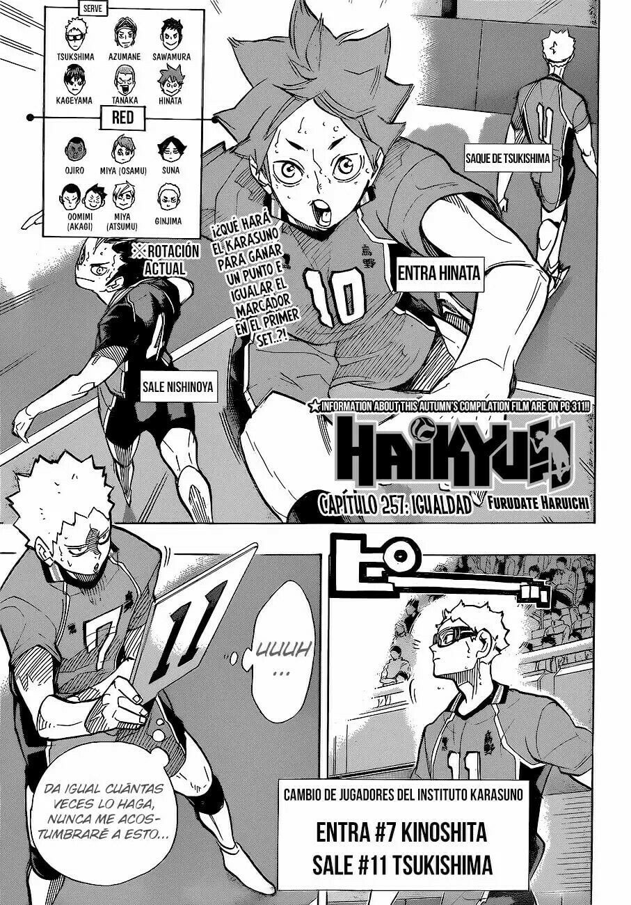 Read Haikyu!! ES Manga Online