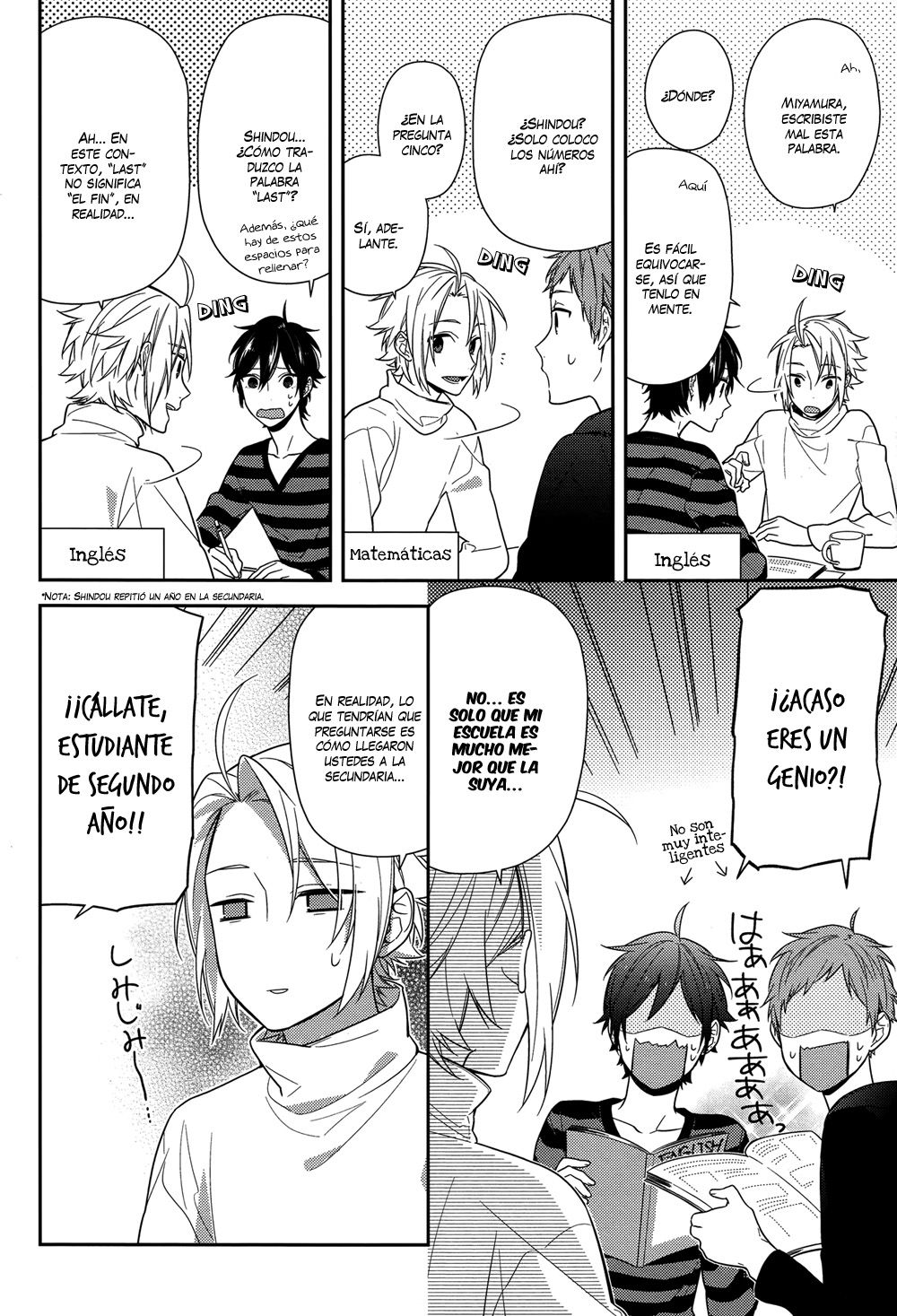 Read Horimiya ES Manga Online