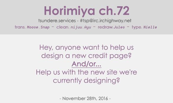 Read Horimiya ES Manga Online