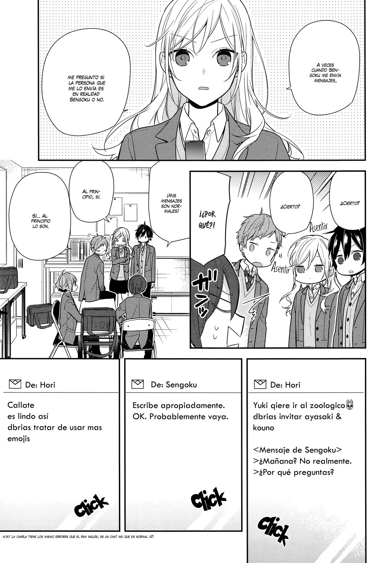 Read Horimiya ES Manga Online