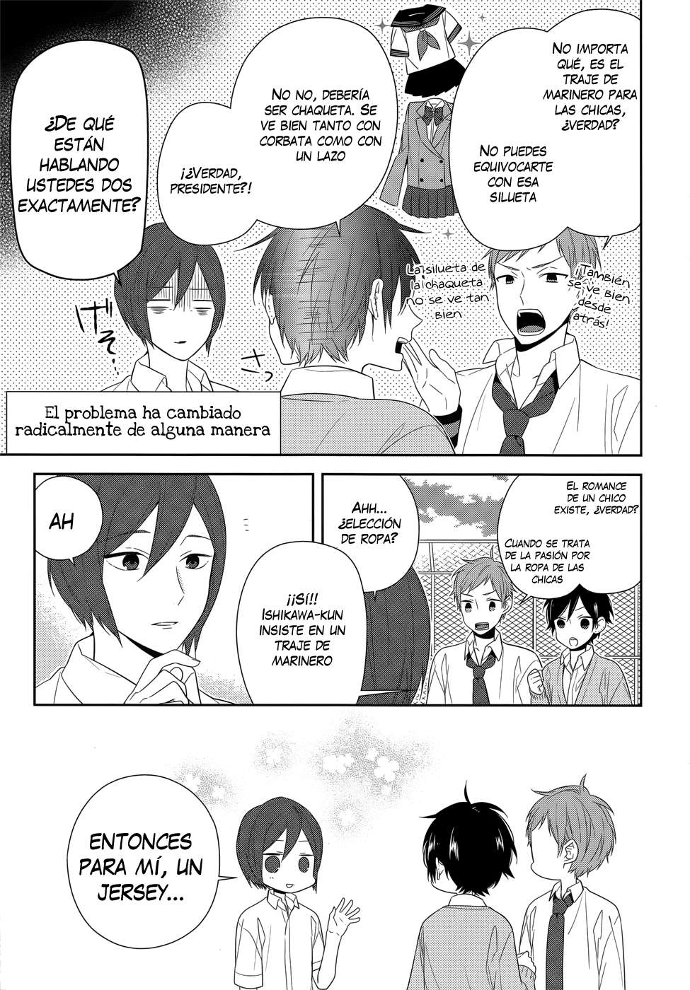Read Horimiya ES Manga Online