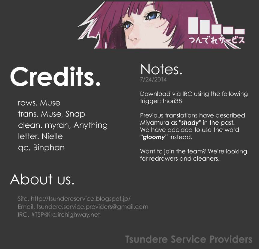 Read Horimiya ES Manga Online