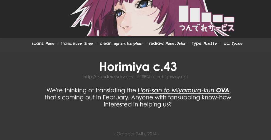 Read Horimiya ES Manga Online