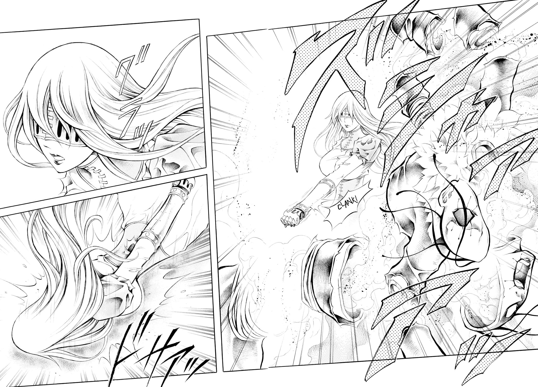 Read Iron Ghost no Shoujo ES Manga Online