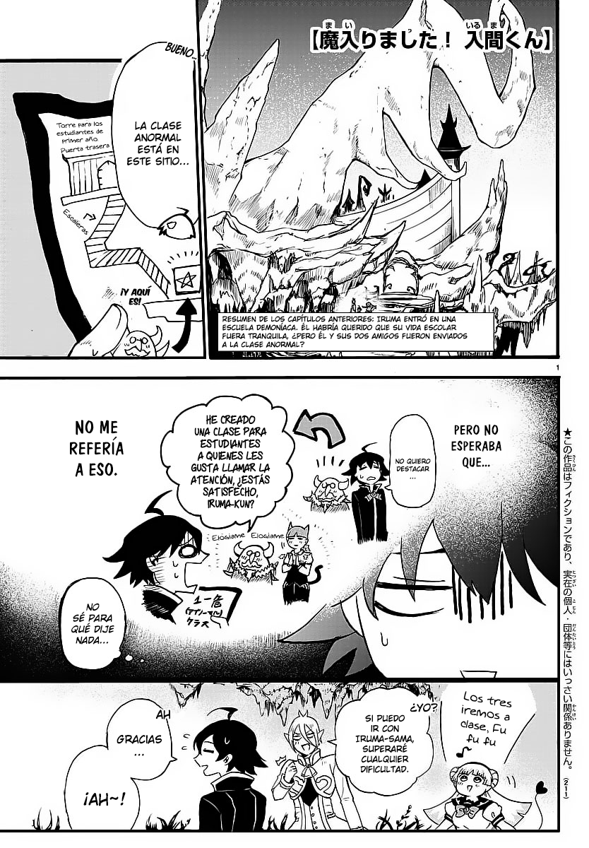 Read Iruma-kun en el instituto demoníaco ES Manga Online